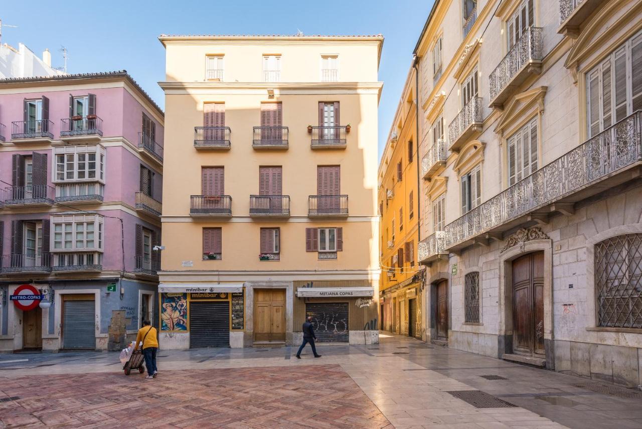 Acogedor apartamento en el centro histórico de Málaga - Mitjana Appartamento Esterno foto